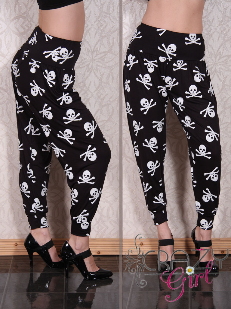   ALI BABA HAREM Trouser Sexy Pants Leggings SIZE S/L L/XL 8 14  